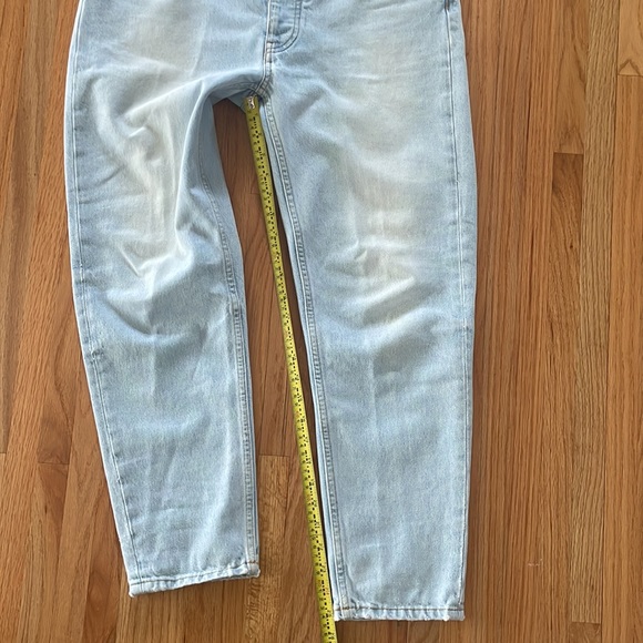 Won Hundred light denim jeans. Tapered, cropped. - Picture 5 of 7